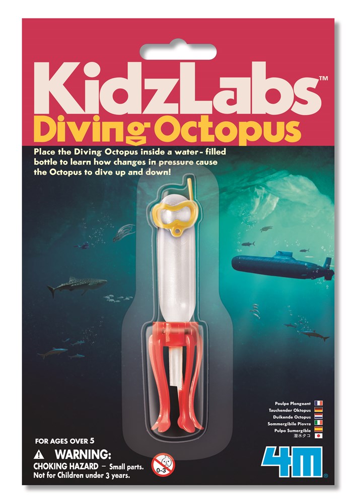 Diving octopus sale toy